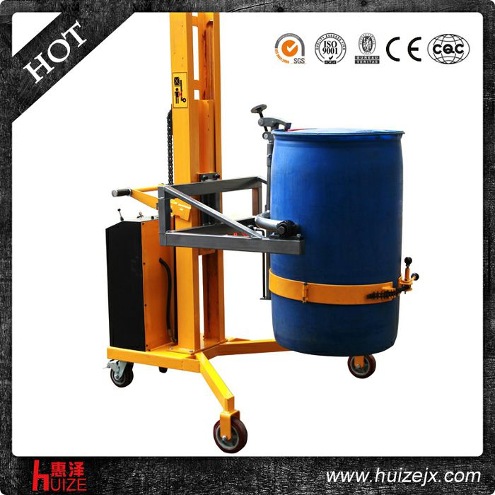 半電動(dòng)油桶車（直角腿，夾鐵桶翻轉(zhuǎn)）3
